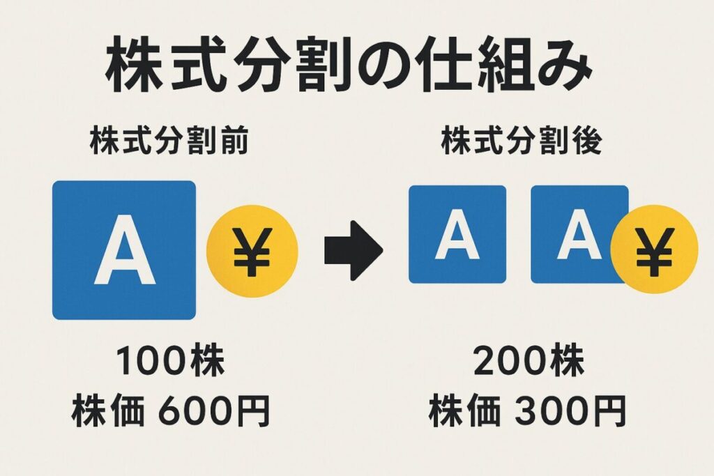 株式分割の仕組み